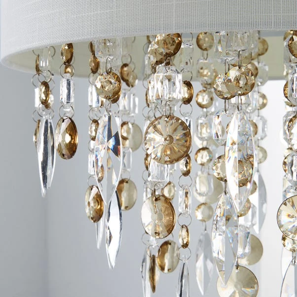 Mila Ivory Jewel Shade Easy Fit Pendant Shade 5 Mila Ivory Jewel Shade Easy Fit Pendant Shade - Image 3