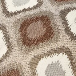 Chenille Diamond Ikat Natural Cushion Cover -Dunelm 1000111675 alt01
