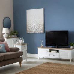 Abstract Blossom Canvas -Dunelm 1000146666 alt03