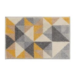 Geo Squares Doormat 14 Geo Squares Doormat -Dunelm 1000158033 alt01
