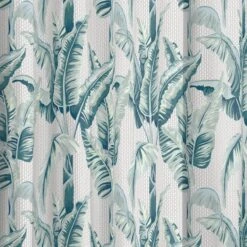 Banana Leaf Shower Curtain -Dunelm 1000180852 alt01