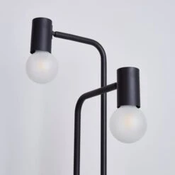 Bradford Matt Black Floor Lamp -Dunelm 1000182958 alt02