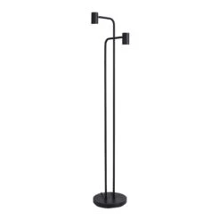 Bradford Matt Black Floor Lamp -Dunelm 1000182958 alt05