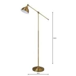 Lever Arm Floor Lamp 36 Lever Arm Floor Lamp -Dunelm 30145246 alt04