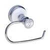Silver Vintage Toilet Roll Holder -Dunelm 30166970