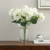 Artificial Cream Hydrangea Stems 1 Artificial Cream Hydrangea Stems -Dunelm 30196091