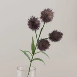 Artificial Purple Lavender Thistle Stem -Dunelm 30271146 alt01
