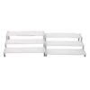 Pack Of 2 Expandable Cupboard Organisers -Dunelm 30274428