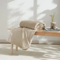 Evan 200cm X 200cm Throw -Dunelm 30419545