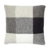 Woven Check Cushion Cover -Dunelm 30422044