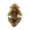 See No Evil Resin Monkey Ornament -Dunelm 30463235