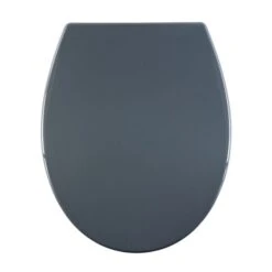 Thermoplast Grey Soft Close Toilet Seat