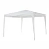 3m X 3m White Gazebo -Dunelm 30625296