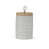 Taupe Geometric Kitchen Canister -Dunelm 30647633