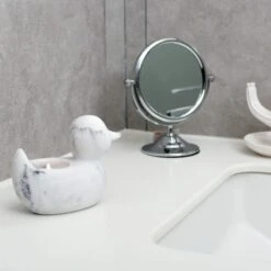 Marble Duck Tealight Holder