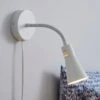 Nola Adjustable Plug In Wall Light -Dunelm 30671422