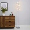Apollo Integrated LED Dimmable Chrome Floor Lamp 1 Apollo Integrated LED Dimmable Chrome Floor Lamp -Dunelm 30671429