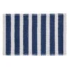 Nautical Bobble Stripe Navy Bath Mat -Dunelm 30672690