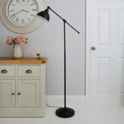 Lever Arm Floor Lamp 27 Lever Arm Floor Lamp -Dunelm 30674188 alt01