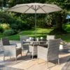 2.7m Cream Crank Parasol -Dunelm 30674692
