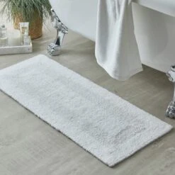 Super Soft Reversible Bath Runner -Dunelm 30711448