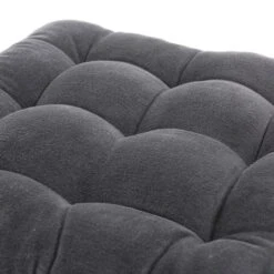 Clara Velvet Seat Pad 19 Clara Velvet Seat Pad -Dunelm 30715625 alt06