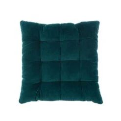 Clara Velvet Seat Pad 26 Clara Velvet Seat Pad -Dunelm 30715626