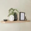 Oak Floating Shelf -Dunelm 30733552