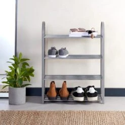 4 Tier Shoe Rack -Dunelm 30738699