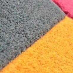 Abstract Collage Wool Runner 34 Abstract Collage Wool Runner -Dunelm 30751345 alt02