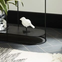 Oval Wide Metal Plant Stand 7 Oval Wide Metal Plant Stand -Dunelm 30752256 alt02