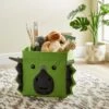 Triceratops Felt Foldable Box -Dunelm 30754135