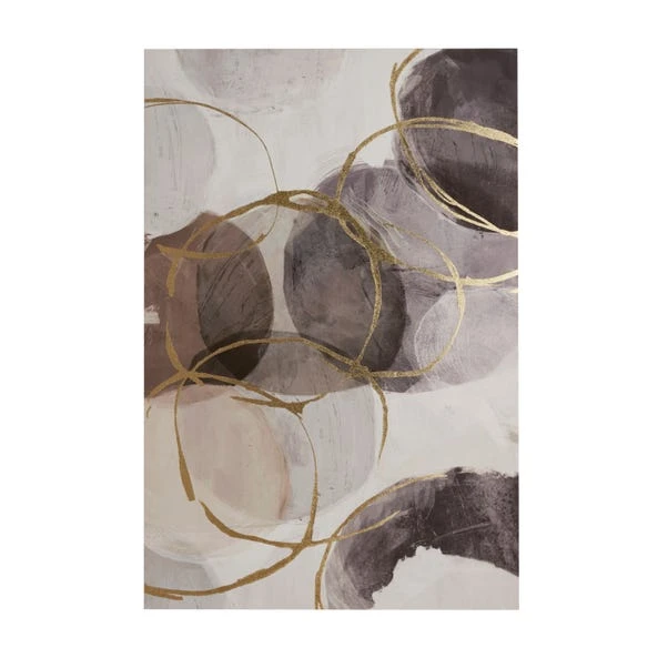 Circles Framed Canvas 5 Circles Framed Canvas - Image 3