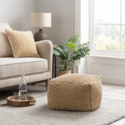 Jersey Bobble Pouffe 29 Jersey Bobble Pouffe -Dunelm 30766329