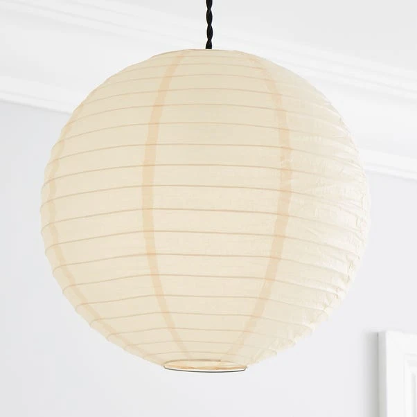 Paper Lantern Easy Fit Pendant Shade 4 Paper Lantern Easy Fit Pendant Shade - Image 2