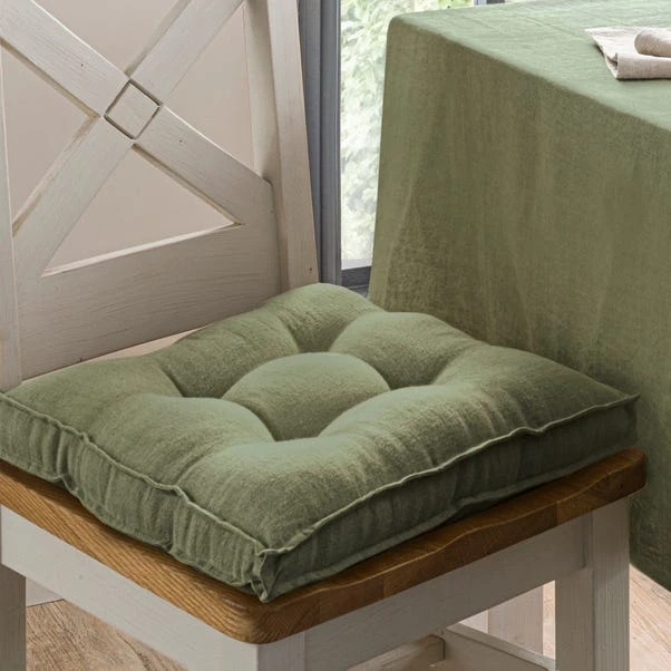 Cartmel Linen Seat Pad 7 Cartmel Linen Seat Pad - Image 5