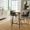 Zuri 2 Seater Rectangular Bar Table, Grey Concrete Effect 1 Zuri 2 Seater Rectangular Bar Table, Grey Concrete Effect -Dunelm 30769230
