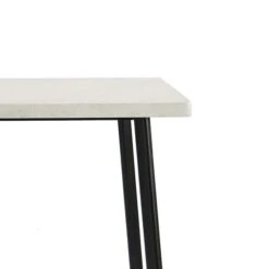 Zuri 2 Seater Rectangular Bar Table, Grey Concrete Effect 12 Zuri 2 Seater Rectangular Bar Table, Grey Concrete Effect -Dunelm 30769230 alt04