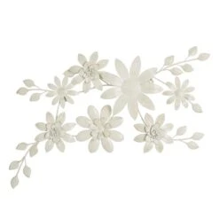 Vintage Floral Wall Art Cream -Dunelm 30769799 alt02