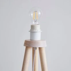 Ambra Tripod Floor Lamp Base -Dunelm 30770078 alt02