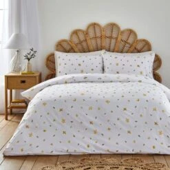 Pressed Floral Duvet Cover And Pillowcase Set 36 Pressed Floral Duvet Cover And Pillowcase Set -Dunelm 30783519 alt02