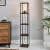 Fulton Shelved Floor Lamp -Dunelm 30783561