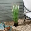 Artificial Foxtail Potted Grass 80cm -Dunelm 30792757