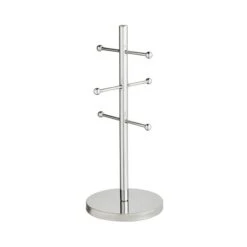 Chrome Mug Tree 7 Chrome Mug Tree -Dunelm 30795865 alt02