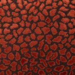 Animal Cut Velvet Copper Cushion Cover -Dunelm 30797341 alt03