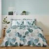 Watercolour Circles Teal Duvet Cover And Pillowcase Set -Dunelm 30798231