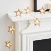 Wooden Star LED String Lights -Dunelm 30798501