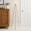 Tripod Paint Your Own Floor Lamp Base 2 Tripod Paint Your Own Floor Lamp Base -Dunelm 30798602