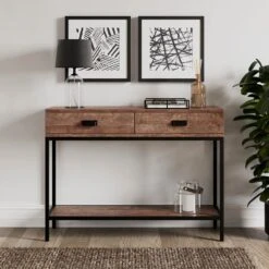 Fulton Console Table Pine