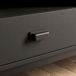 Fulton Extra Wide TV Unit, Black For TVs Up To 80" -Dunelm 30803125 alt03